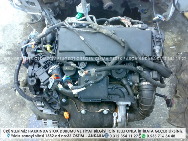 PEUGEOT 207 1.4 DİZEL ÇIKMA MOTOR