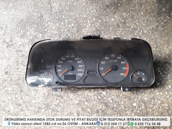 peugeot 306 çıkma kilometre saati