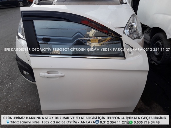 peugeot 301 çıkma sağ ön kapı