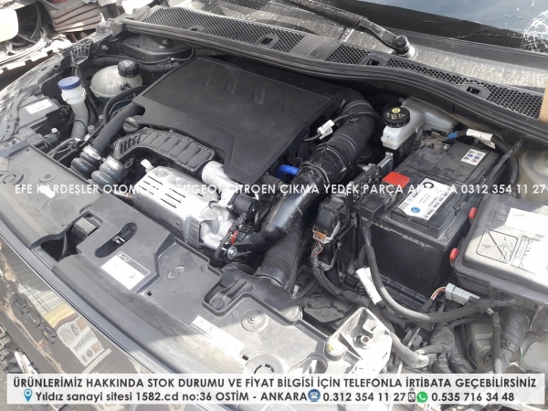 PEUGEOT 208 1.2 BENZİNLİ 130HP ÇIKMA MOTOR