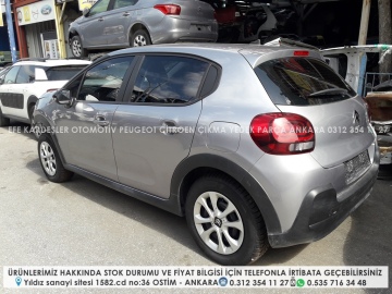 citroen c3 çıkma yedek parça (b618 kasa)