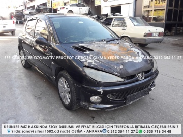 peugeot 206 çıkma yedek parça