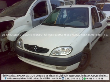 citroen saxo çıkma yedek parça