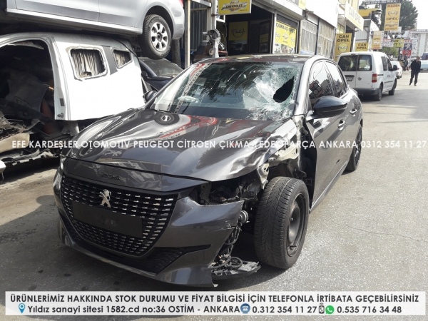 peugeot 208 çıkma yedek parça (p21e kasa)