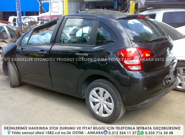 citroen c3 çıkma yedek parça (A51 kasa)