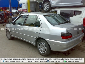 peugeot 306 sedan çıkma yedek parça