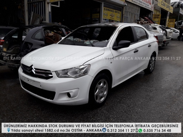 citroen c-elysee çıkma parça ankara