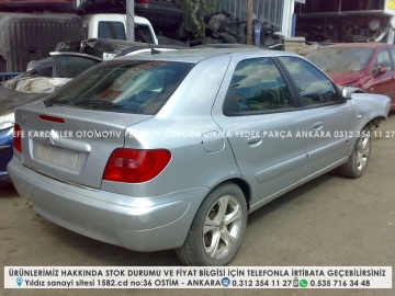 citroen xsara çıkma yedek parça 